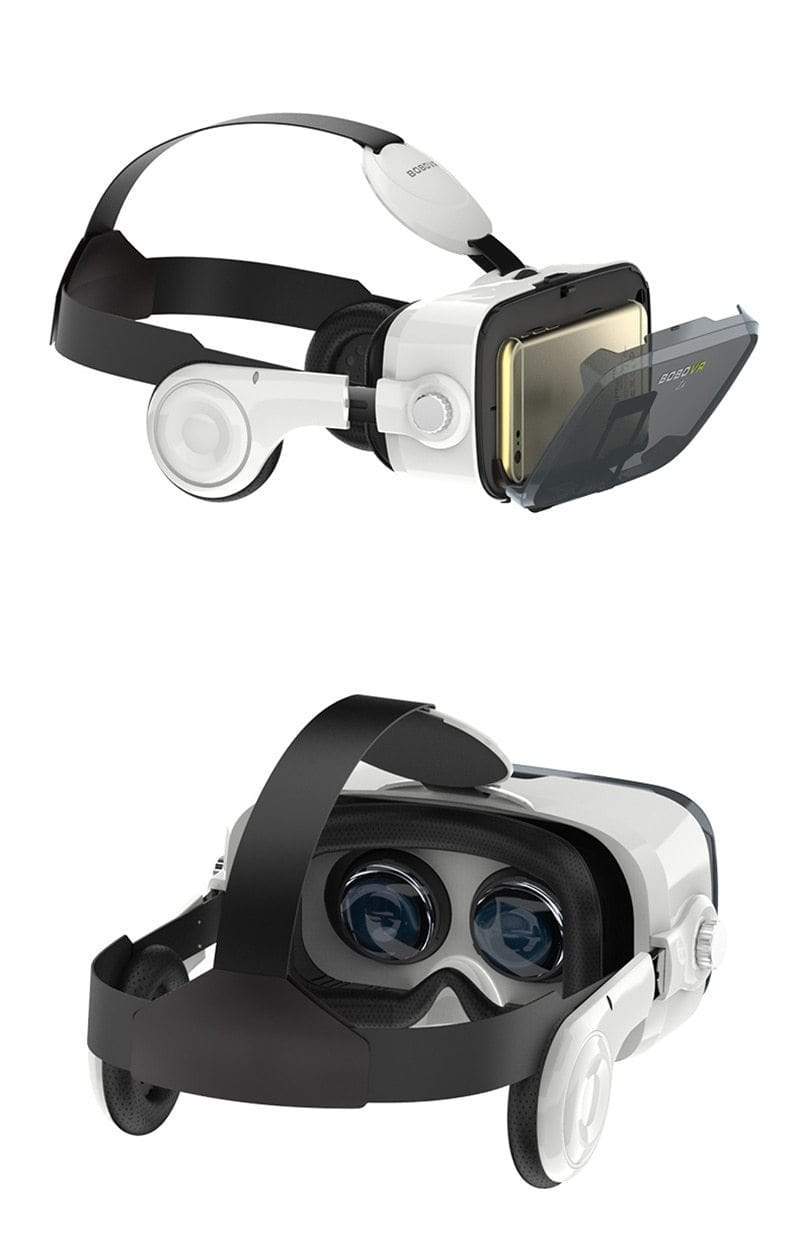 Tech Gimmicks Mobile Accessories 3D Cardboard Virtual Reality Headset VR Glasses