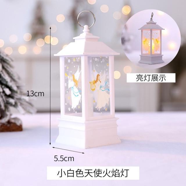 Tech Gimmicks Lighting Blue Christmas LED candle tea lantern light decoration