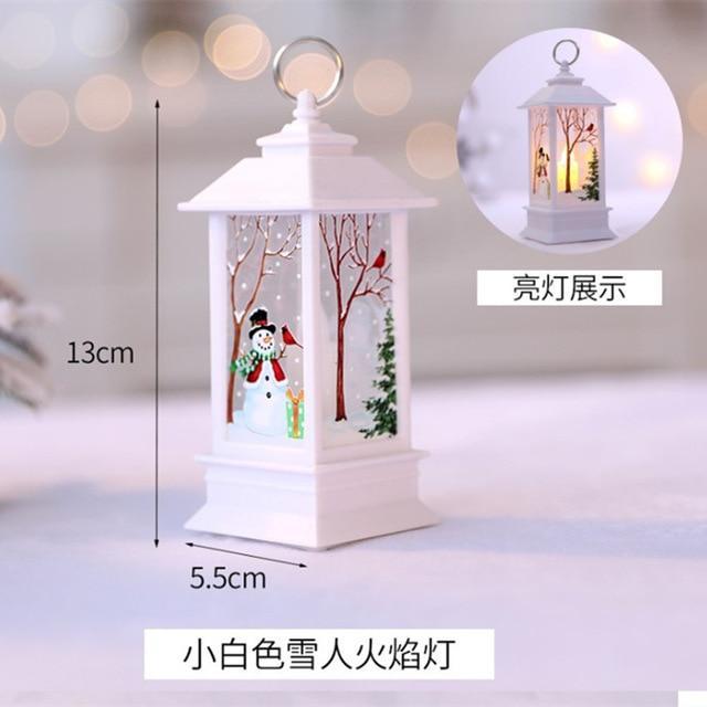 Tech Gimmicks Lighting Red Christmas LED candle tea lantern light decoration