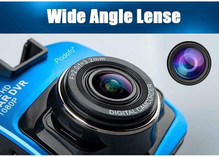 Tech Gimmicks Car Accessories Car Dashcam Full HD 1080P Recorder G-sensor Night Vision