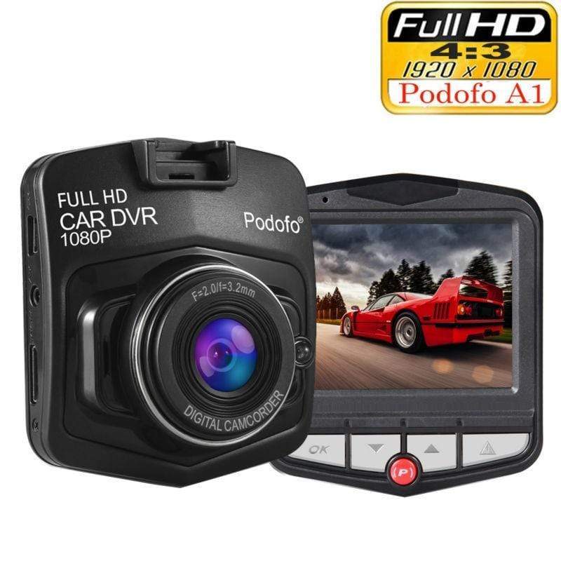 Tech Gimmicks Car Accessories Car Dashcam Full HD 1080P Recorder G-sensor Night Vision