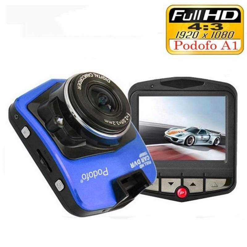 Tech Gimmicks Car Accessories Car Dashcam Full HD 1080P Recorder G-sensor Night Vision