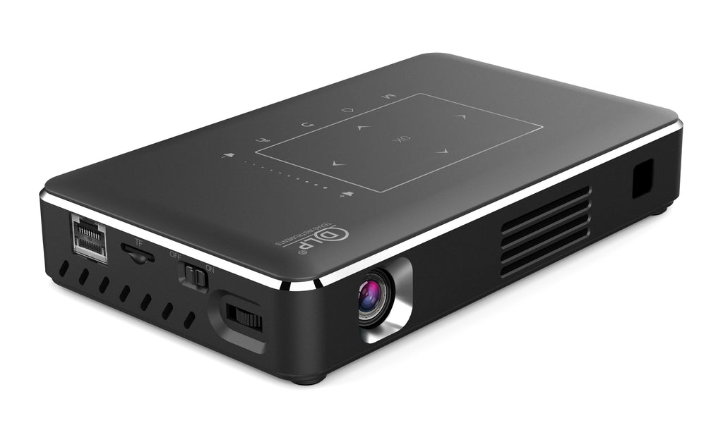 TechG Z700 4K Battery Powered DLP Portable Projector