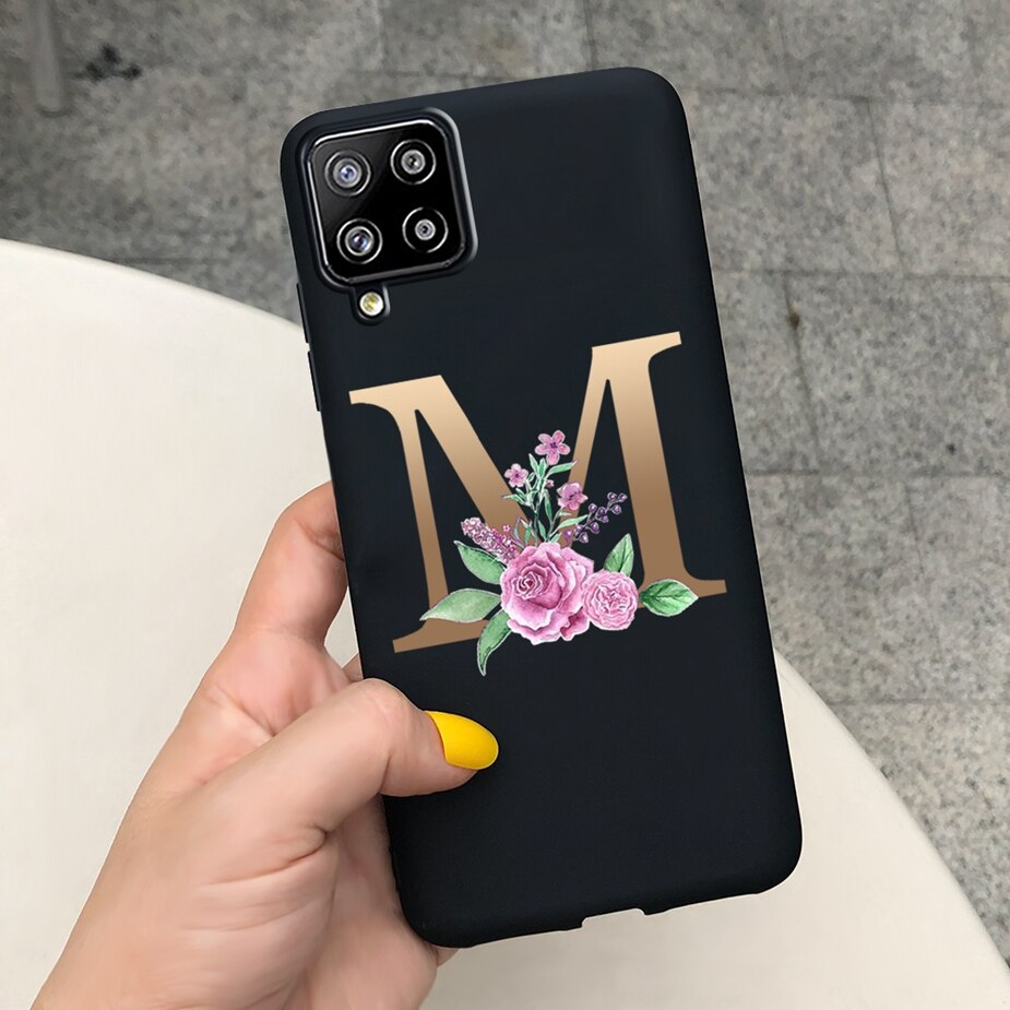 Galaxy M12 Cute Letters Phone Case