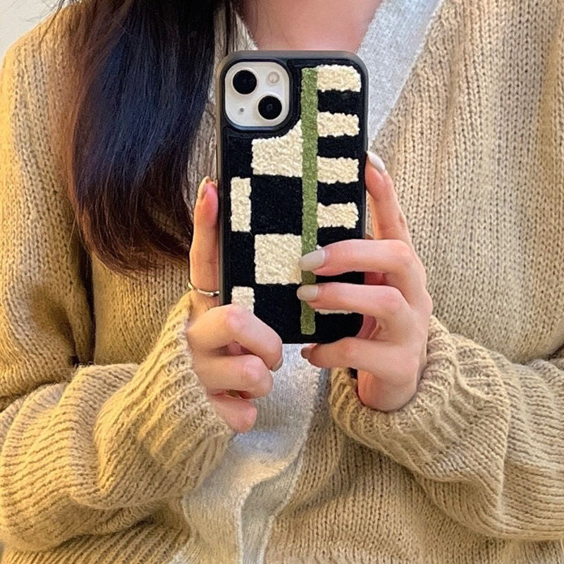 Embroidery Soft Case For iPhones