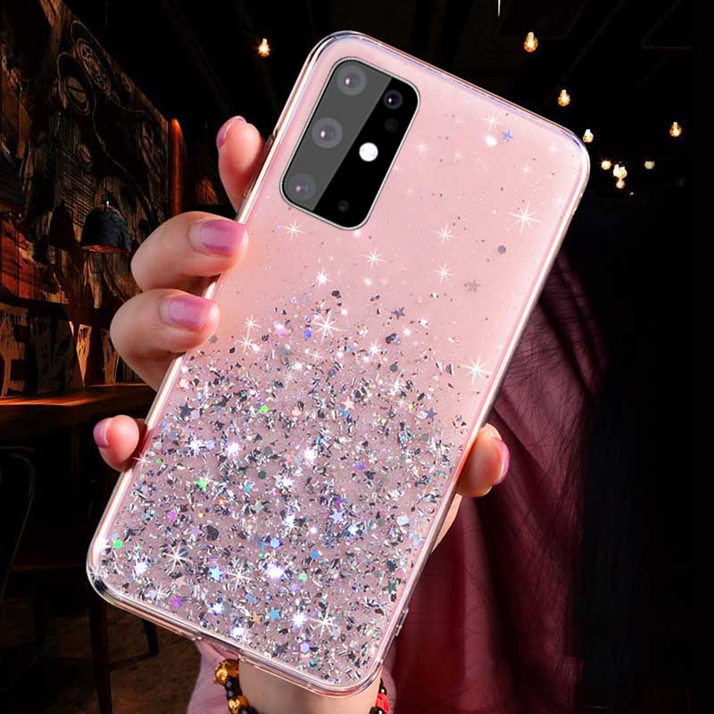 Luxury Glitter Star Case For Samsung Phones