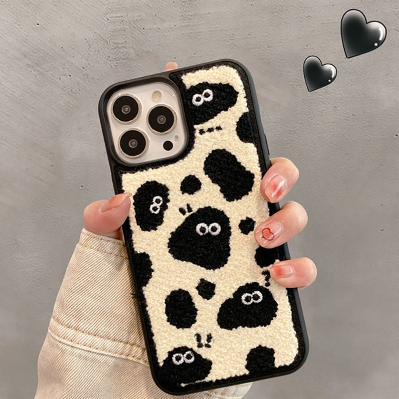 Embroidery Soft Case For iPhones