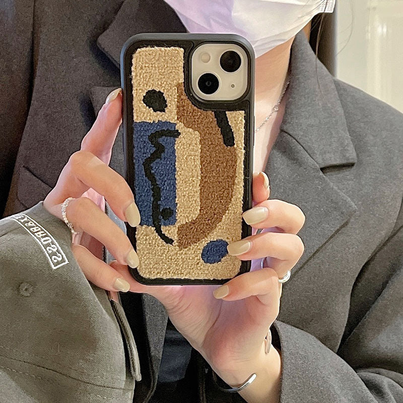 Embroidery Soft Case For iPhones