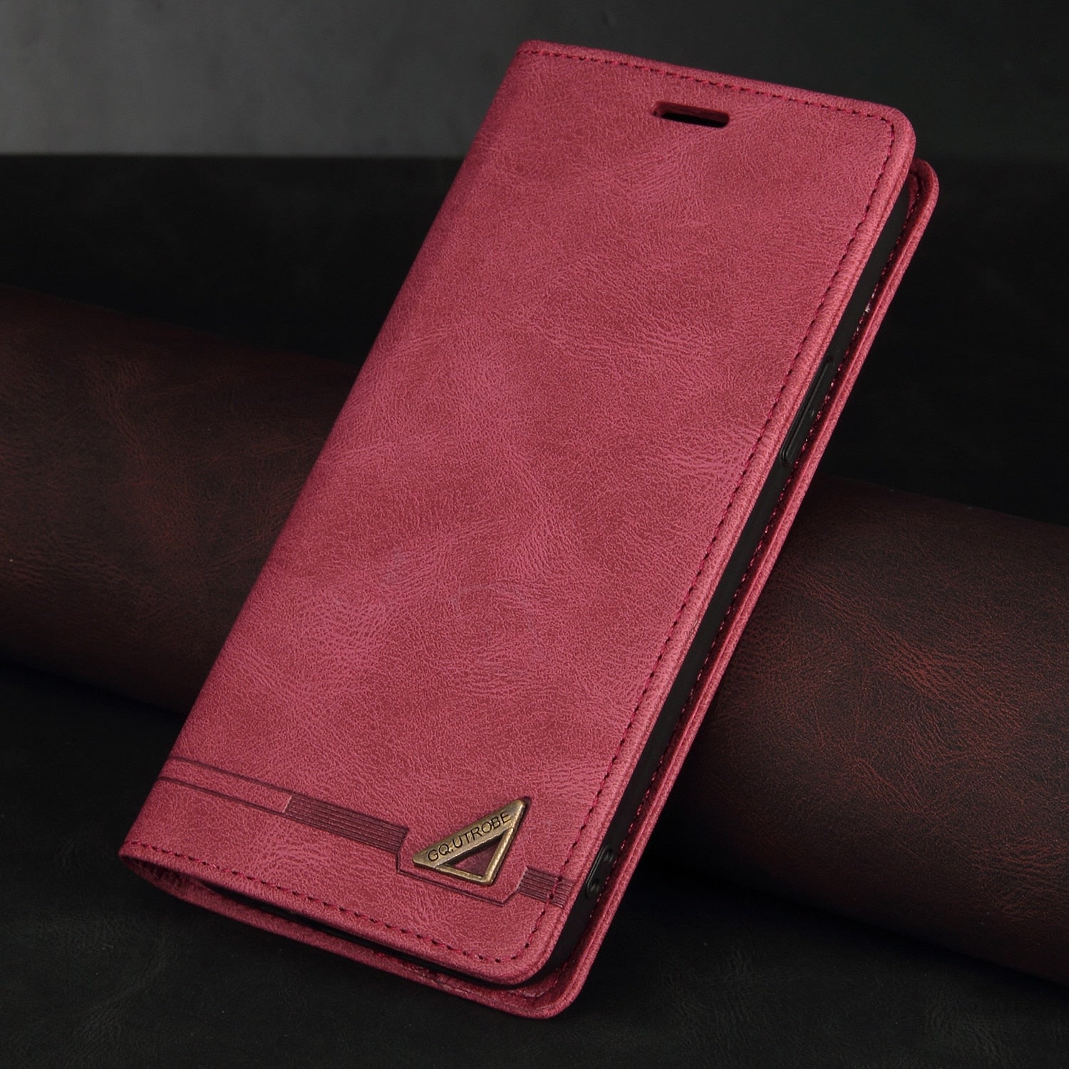 Anti-theft Leather Case For Redmi