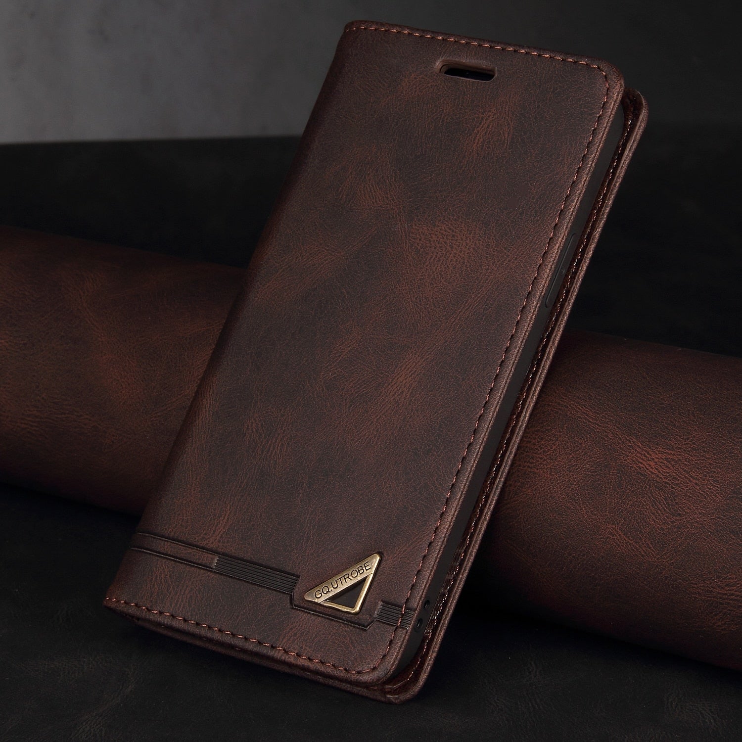 Anti-theft Leather Case For Redmi