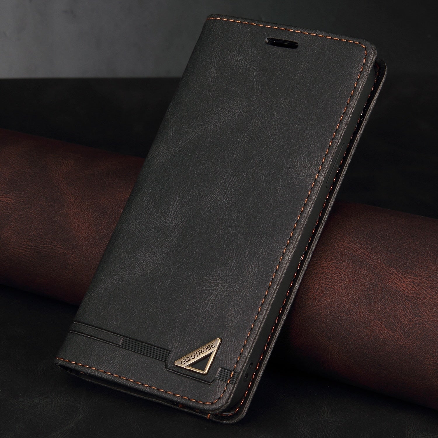 Anti-theft Leather Case For Redmi