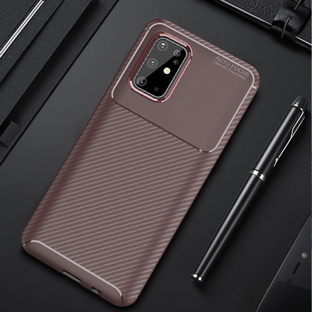 Luxury Carbon Fiber Shockproof Phone Case For Samsung S20/S20 Plus